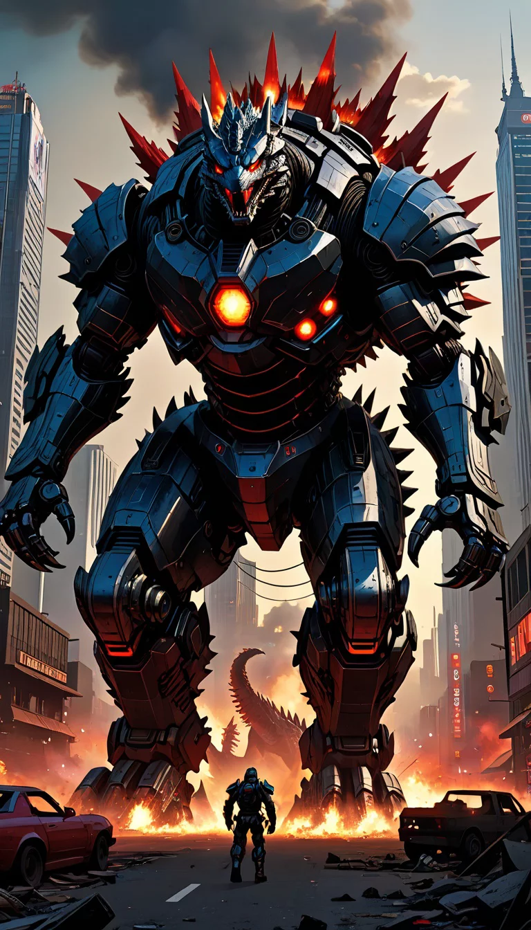 Chat with AI character: Mecha Godzilla