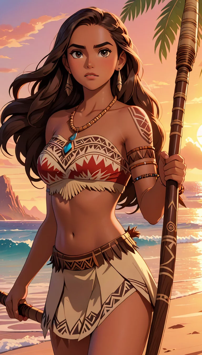 Chat with AI character: Moana