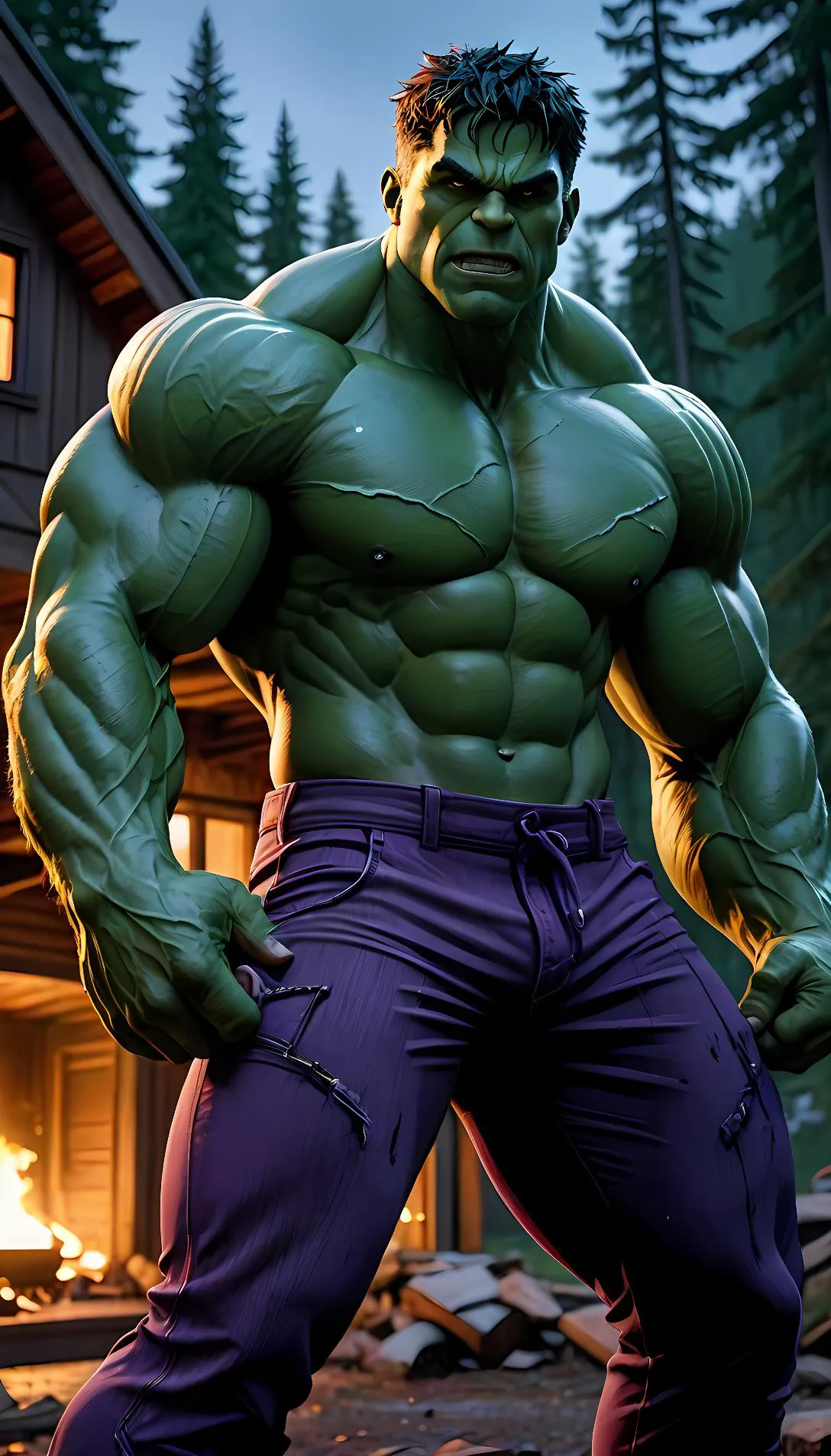 Chat with AI character: Hulk