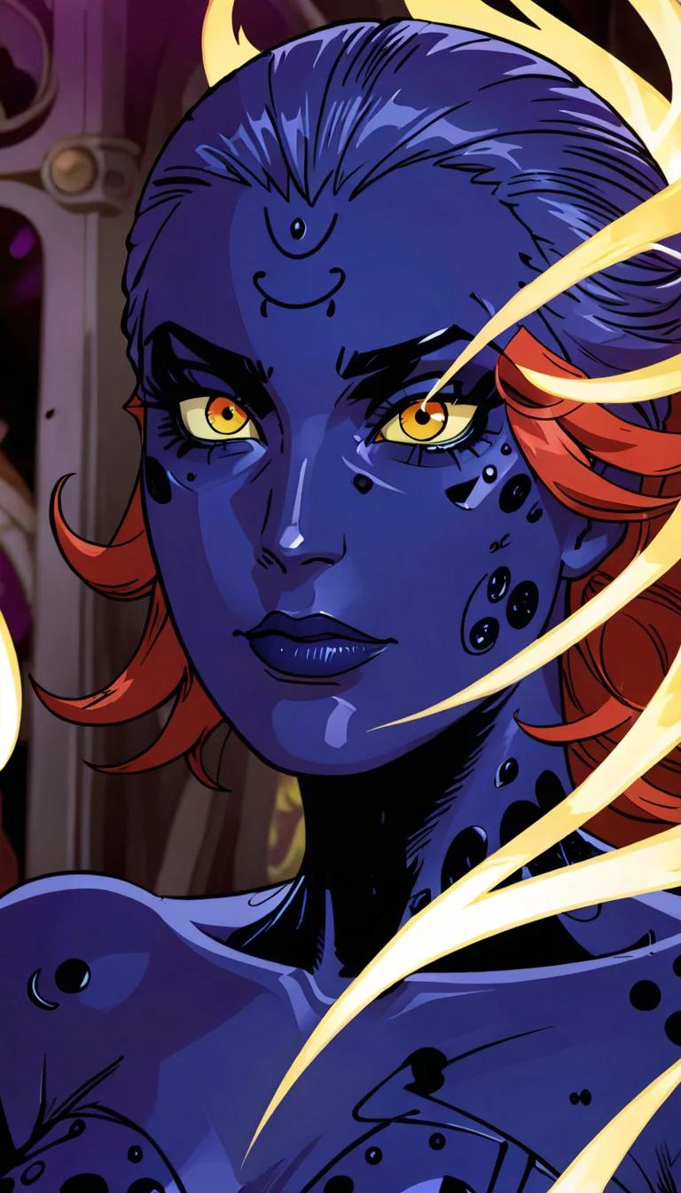 Chat with AI character: Madame Mystique