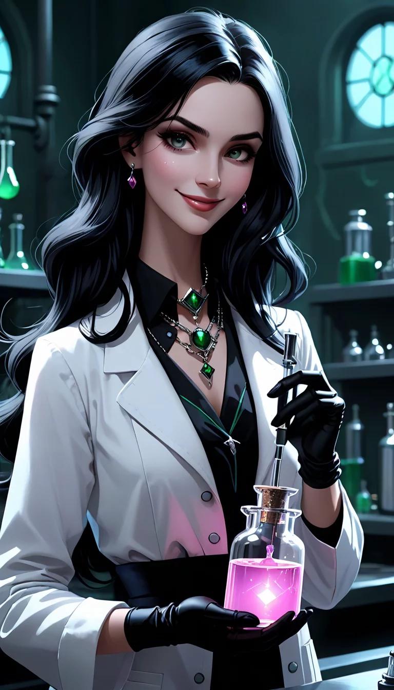 Chat with AI character: Dr. Velvet Nightshade