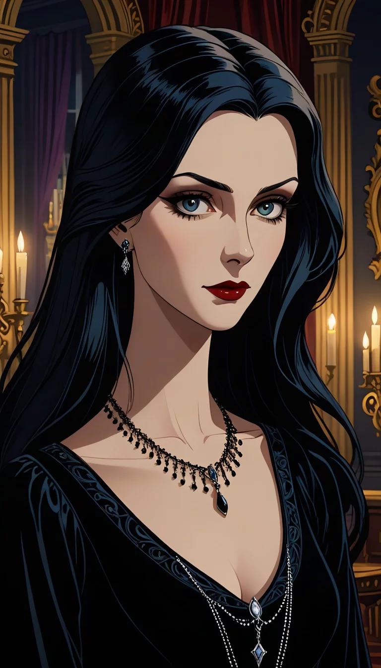 Chat with AI character: Morticia