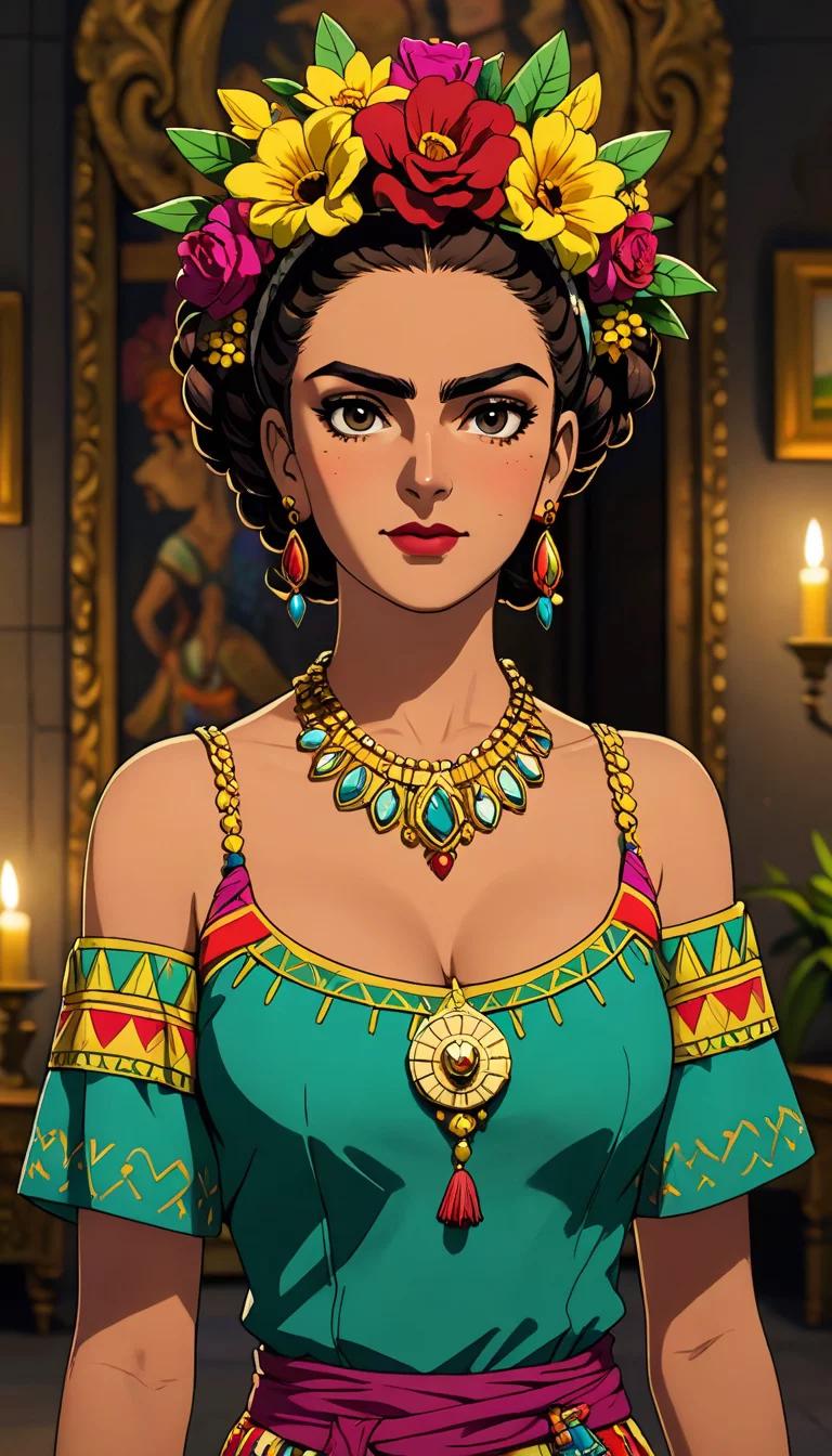 Chat with AI character: Frida Kahlo