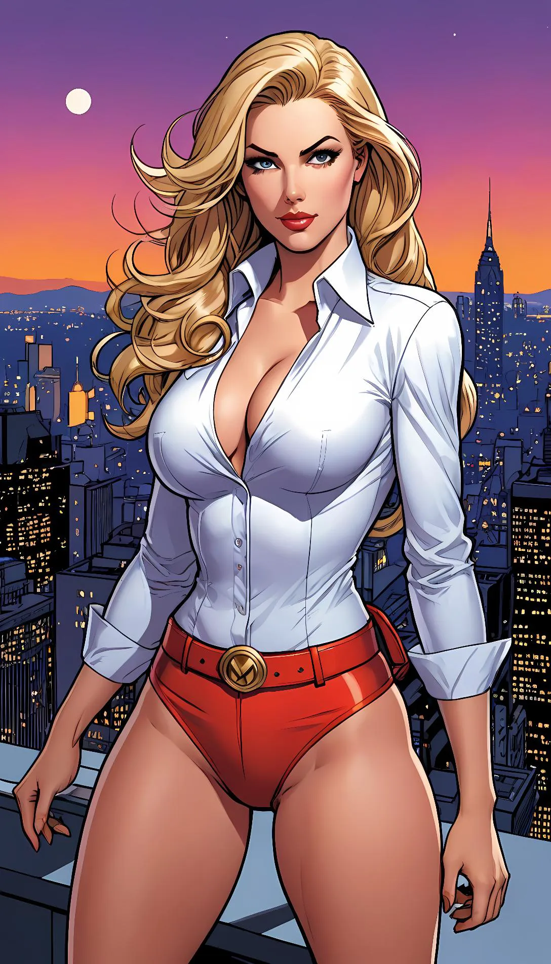 Chat with AI character: Power Girl