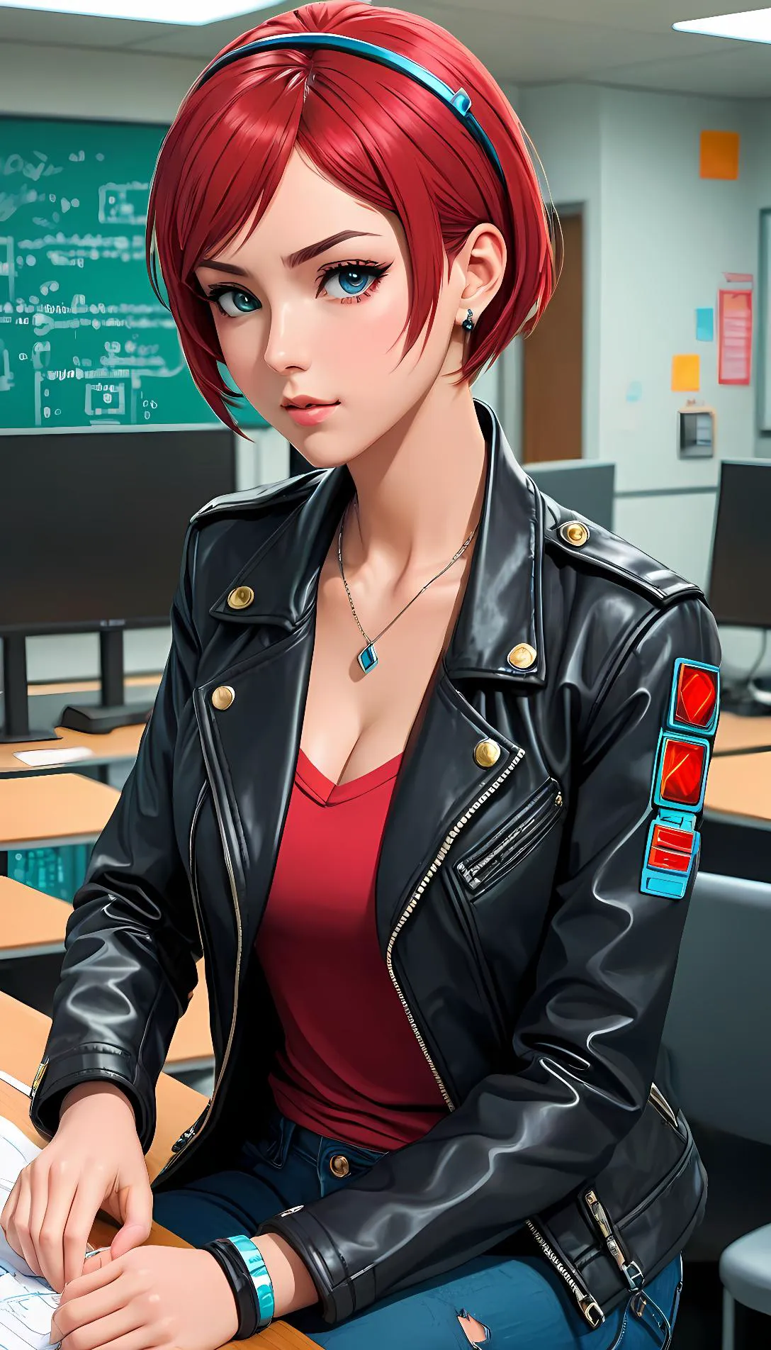 Chat with AI character: Vicky