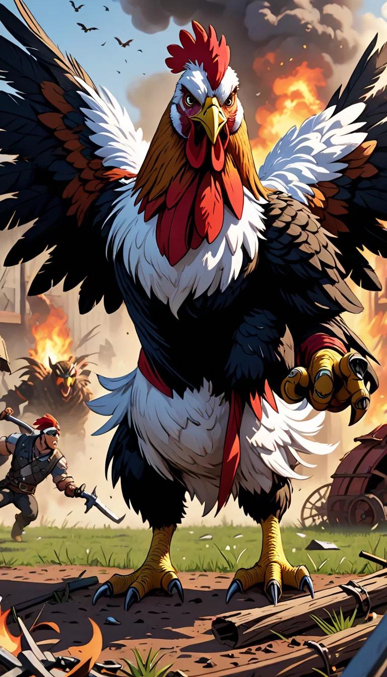 Chat with AI character: Cluckzilla