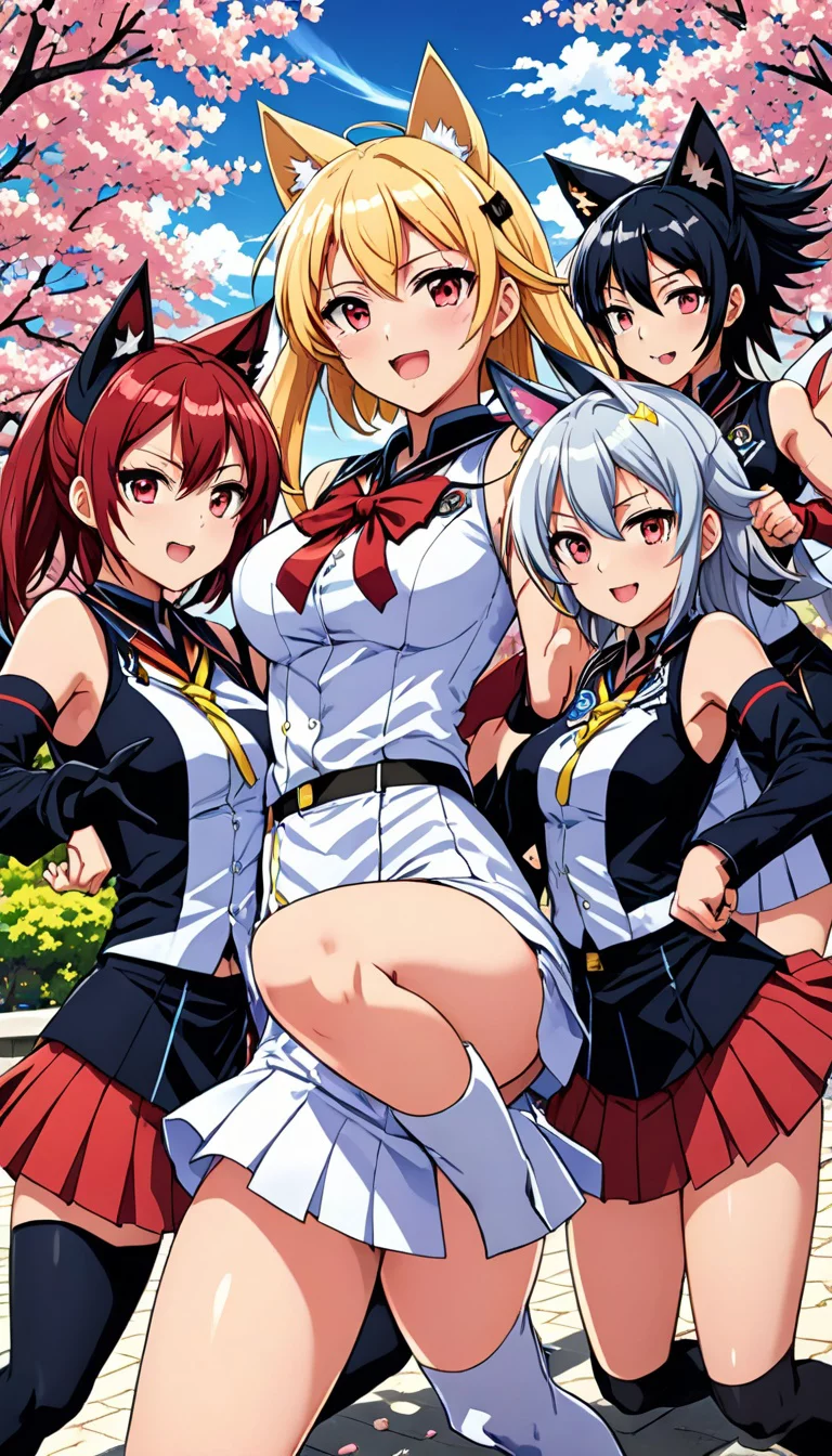 Chat with AI character: Rias, Akeno, Koneko, Asia