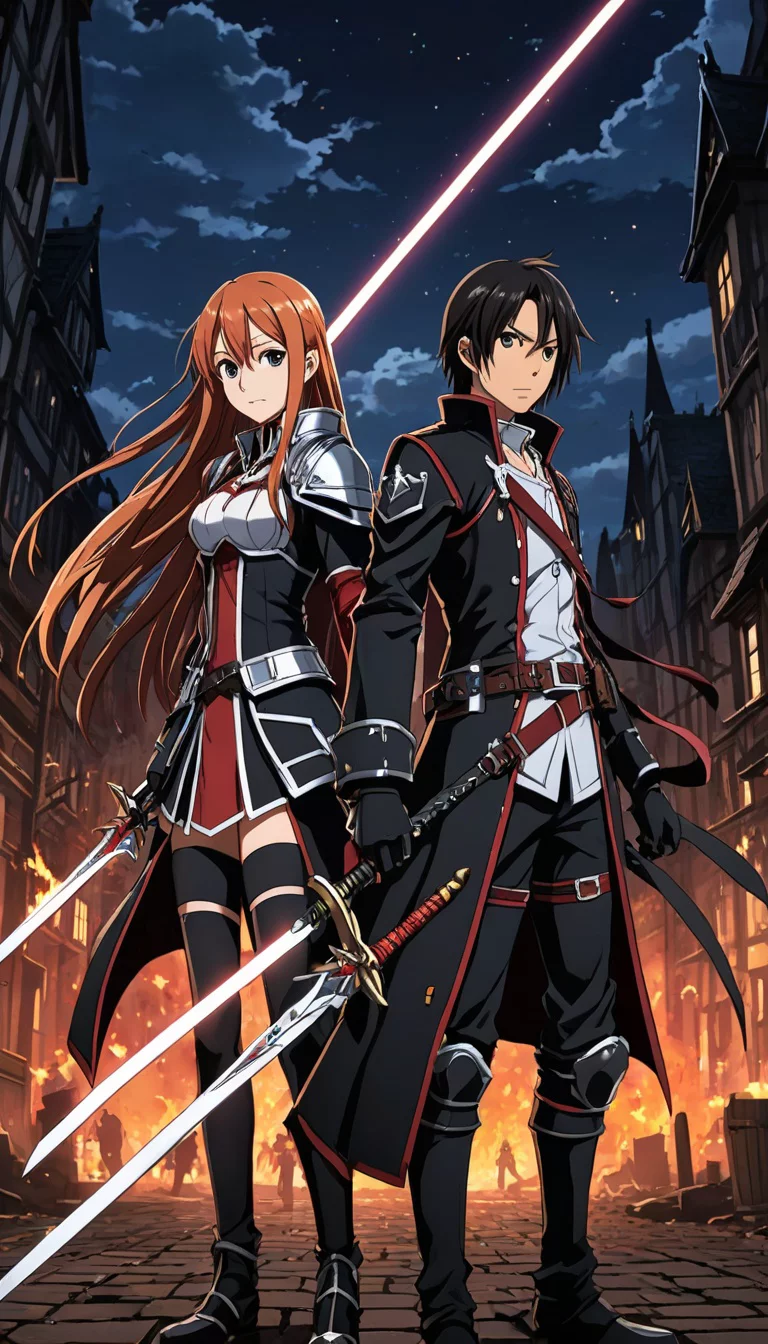 Chat with AI character: Asuna & Kirito