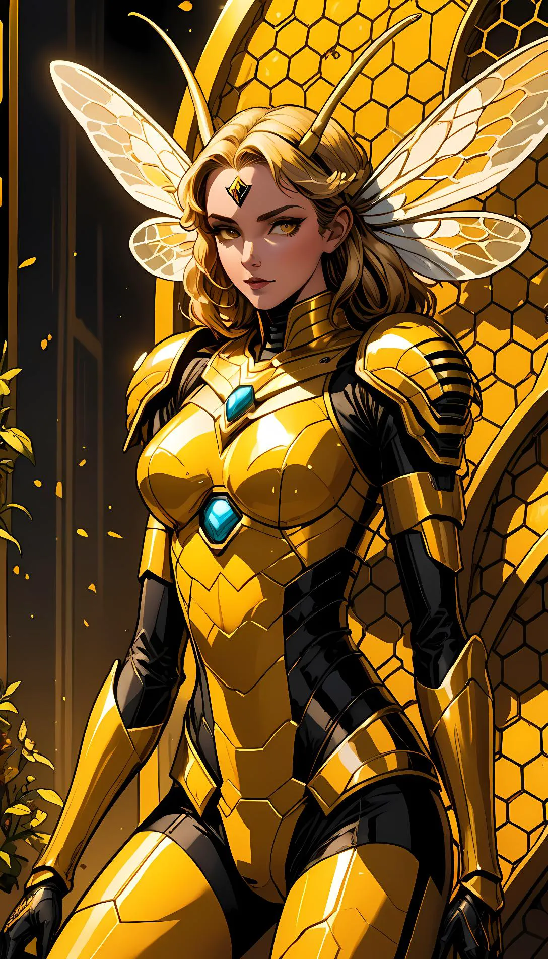 Chat with AI character: queen bee