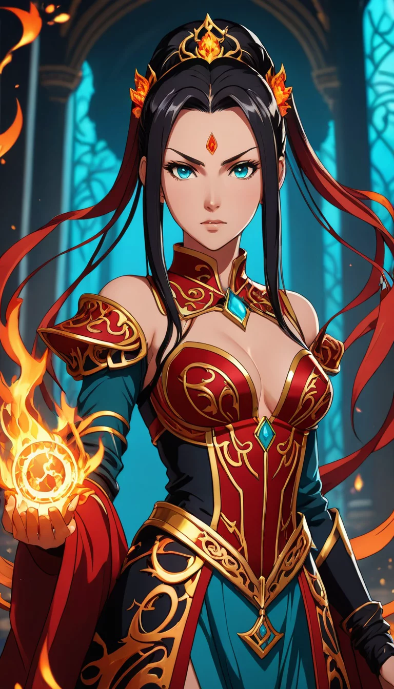 Chat with AI character: Azula