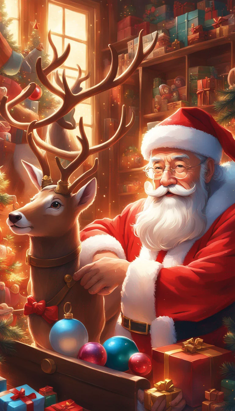 Chat with AI character: Santa