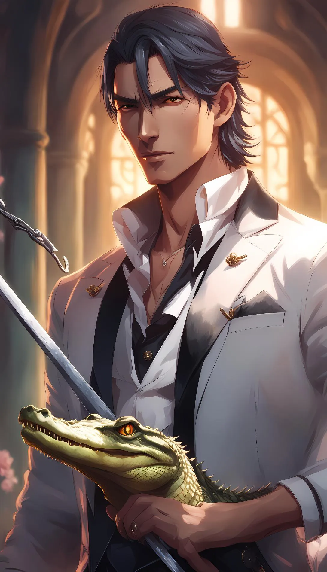 Chat with AI character: Crocodile