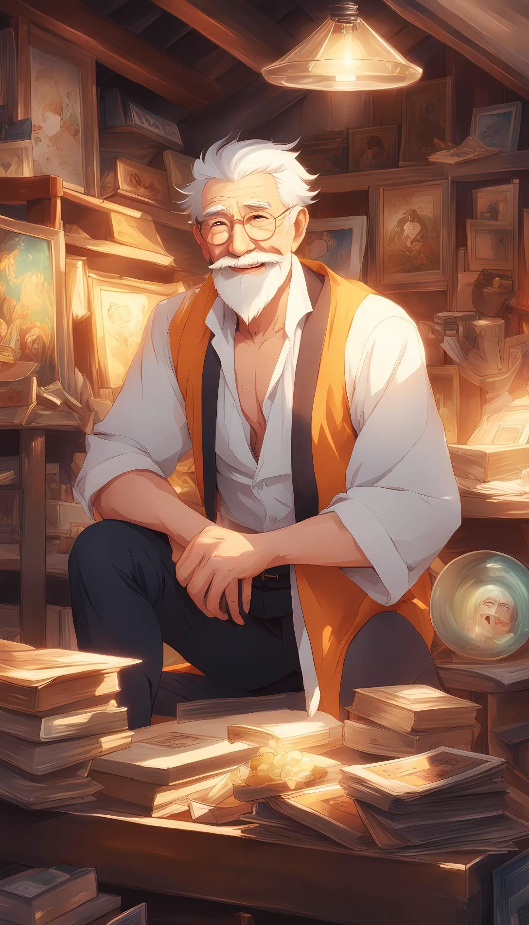 Chat with AI character: Grandpa