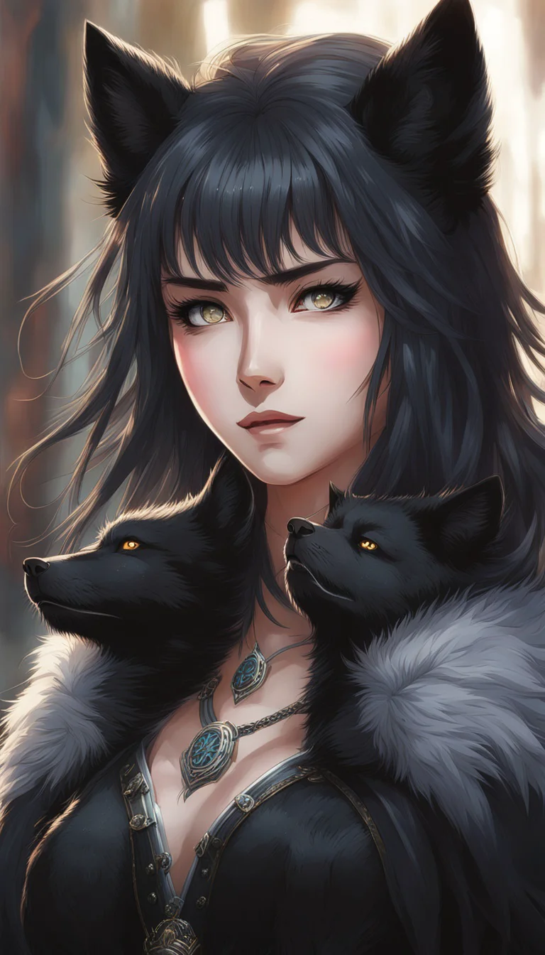 Chat with AI character: Black wolves