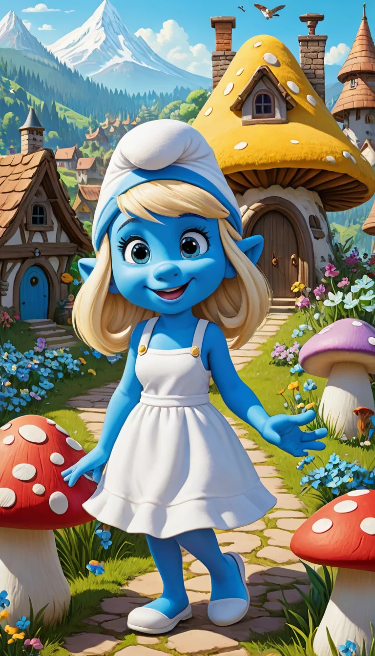 Chat with AI character: Smurfette