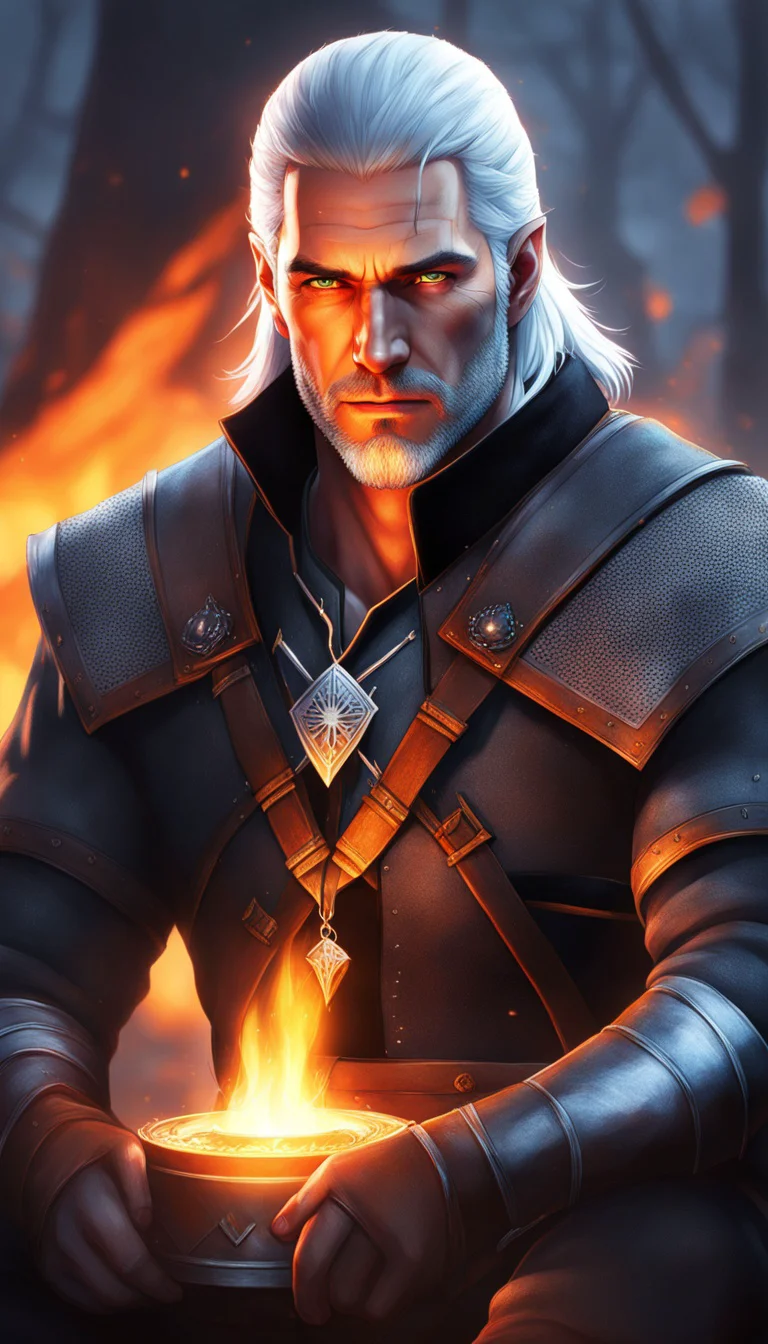 Chat with AI character: Geralt