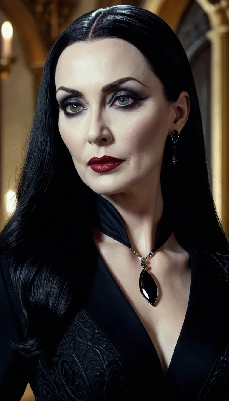 Chat with AI character: Morticia Addams the wife of Gomez Addams