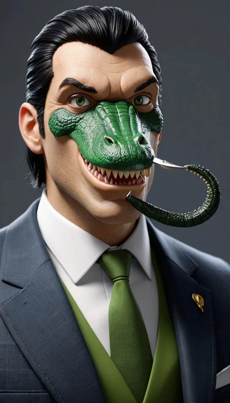 Chat with AI character: Mr crocodile.