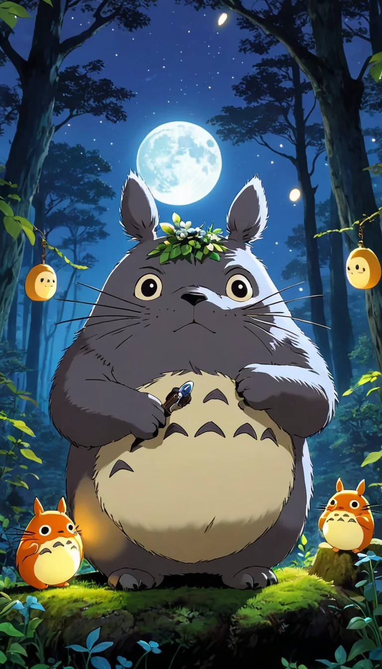 Chat with AI character: Totoro