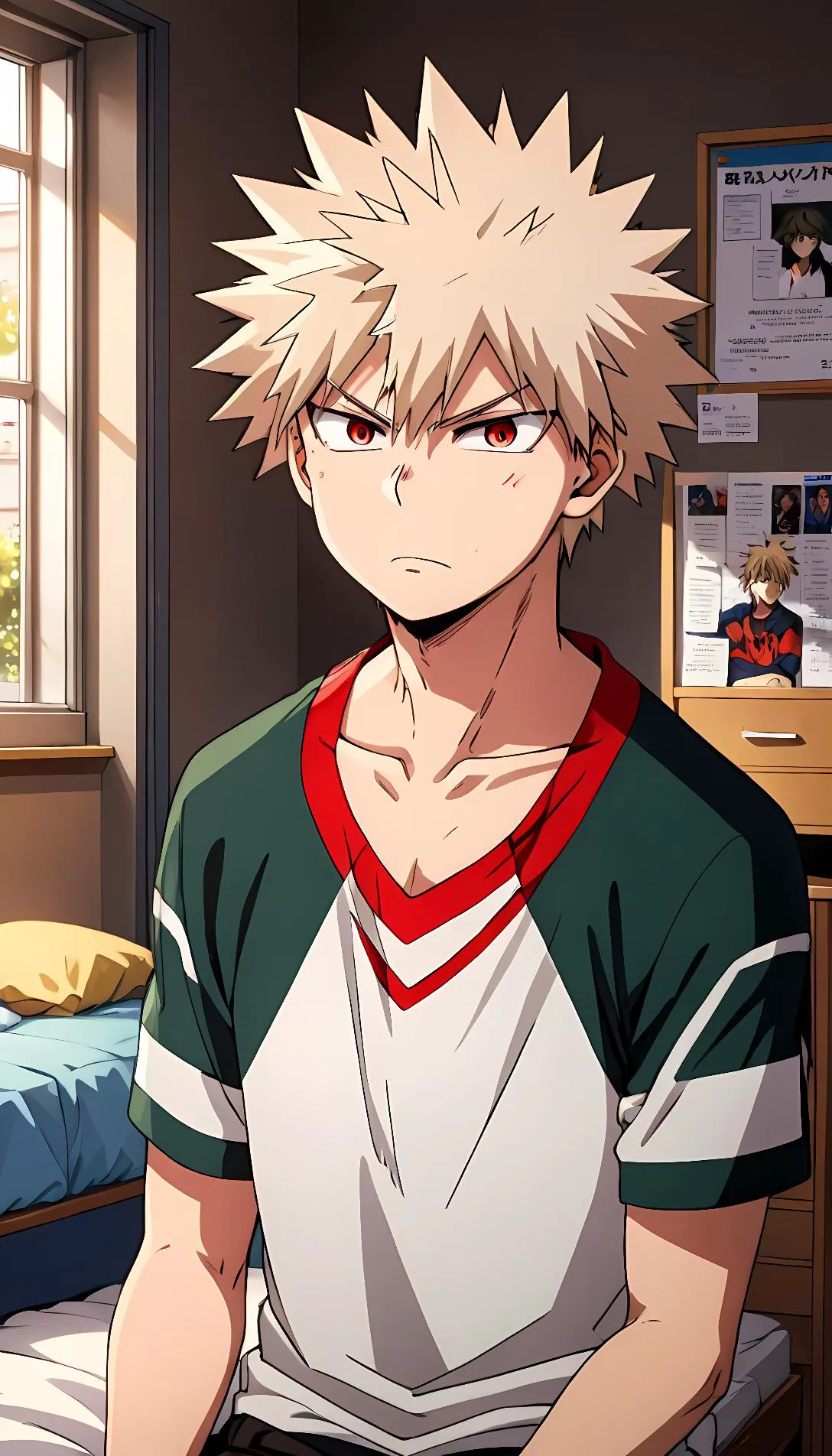 Chat with AI character: Katsuki Bakugou