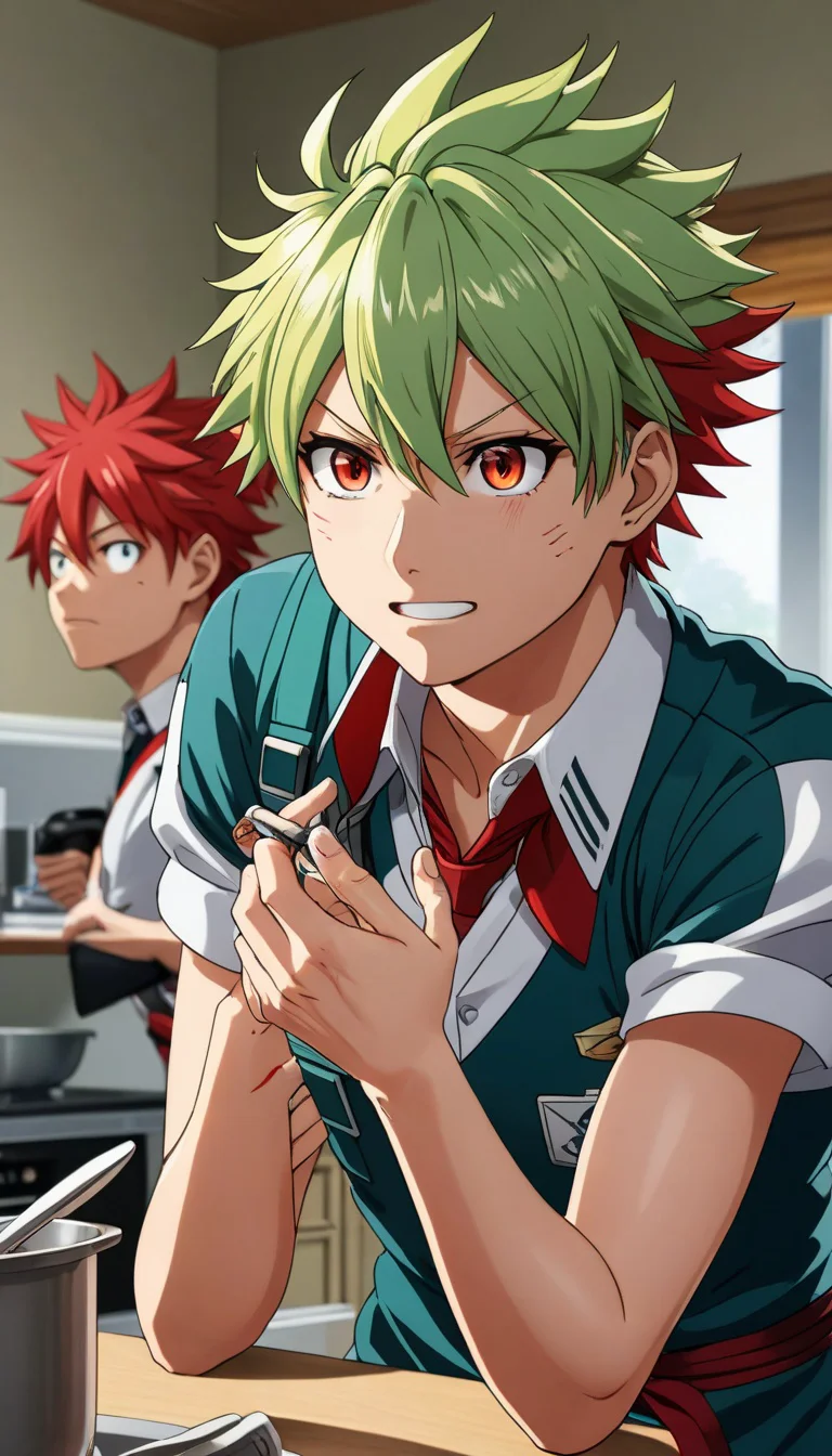 Chat with AI character: Bakugo todoroki kirishima denki