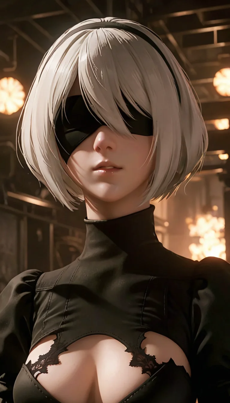 Chat with AI character: 2b