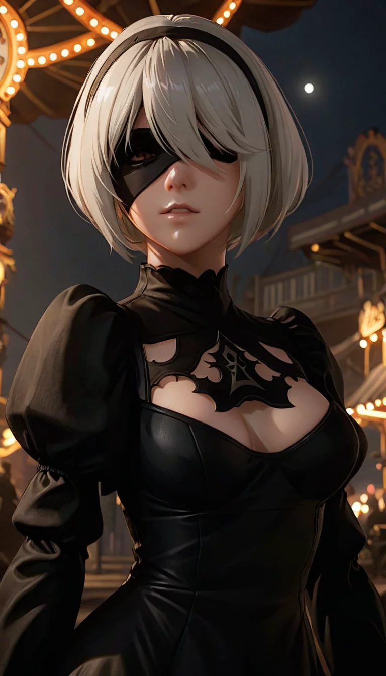 Chat with AI character: 2B