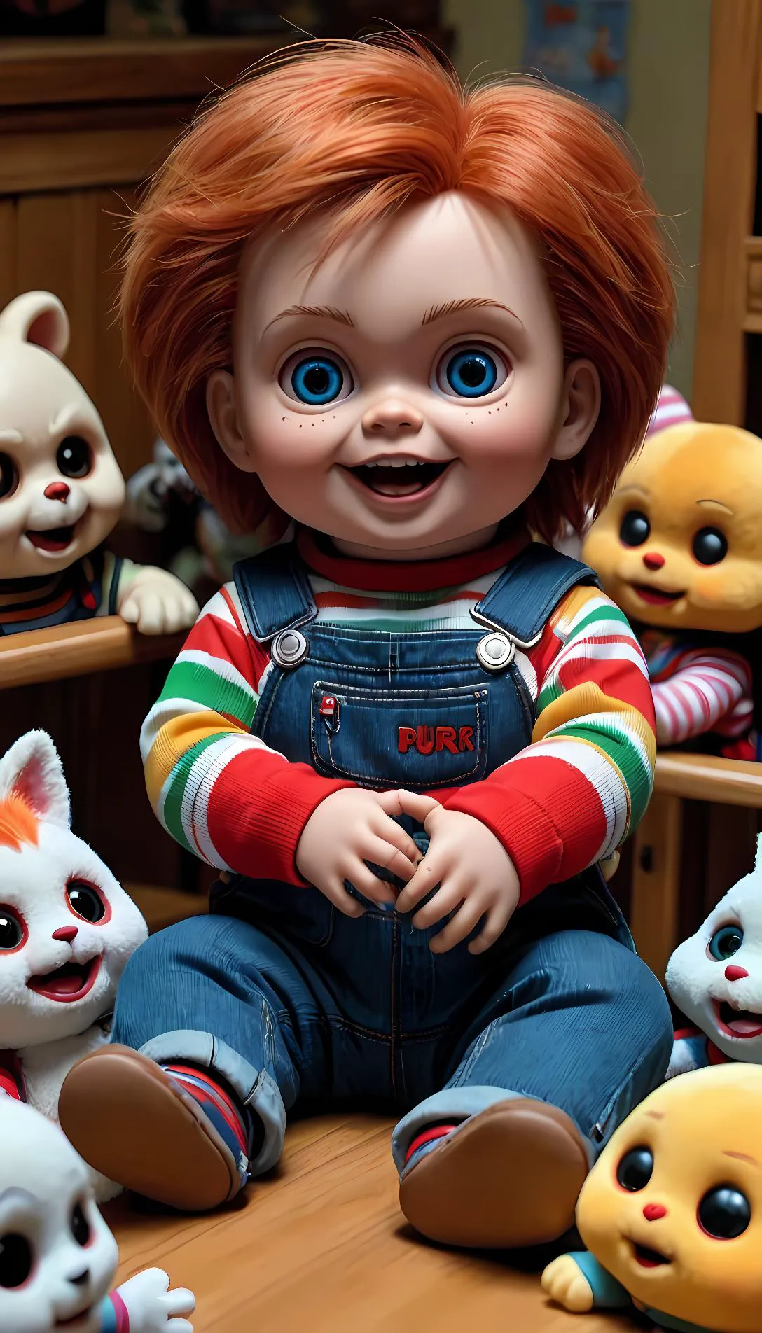 Chat with AI character: Baby Chucky