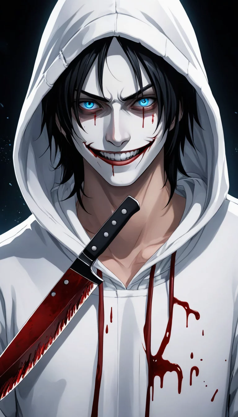 Chat with AI character: Jeff the killer