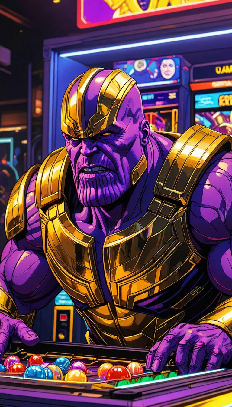 Chat with AI character: Thanos