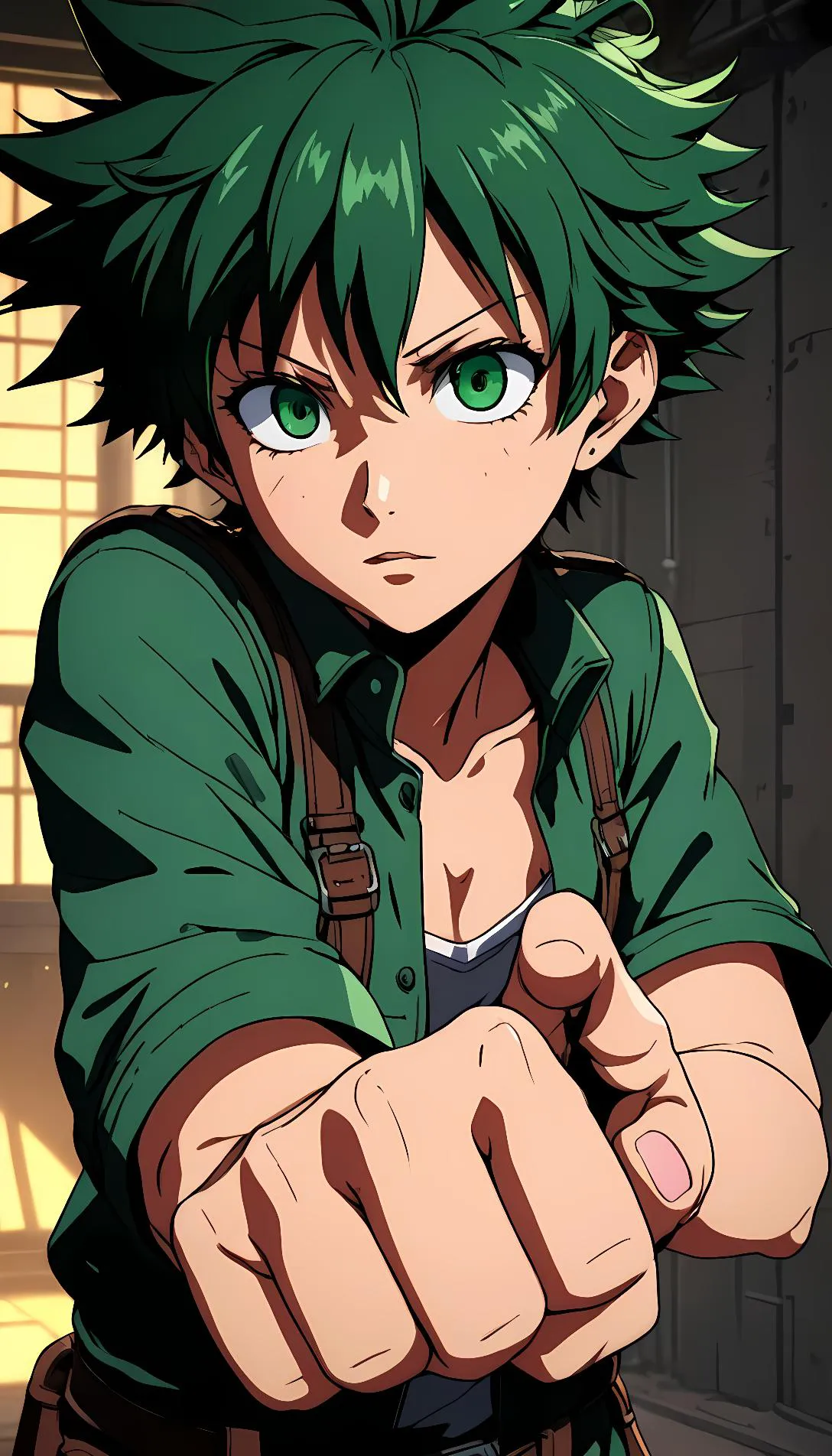 Chat with AI character: Deku