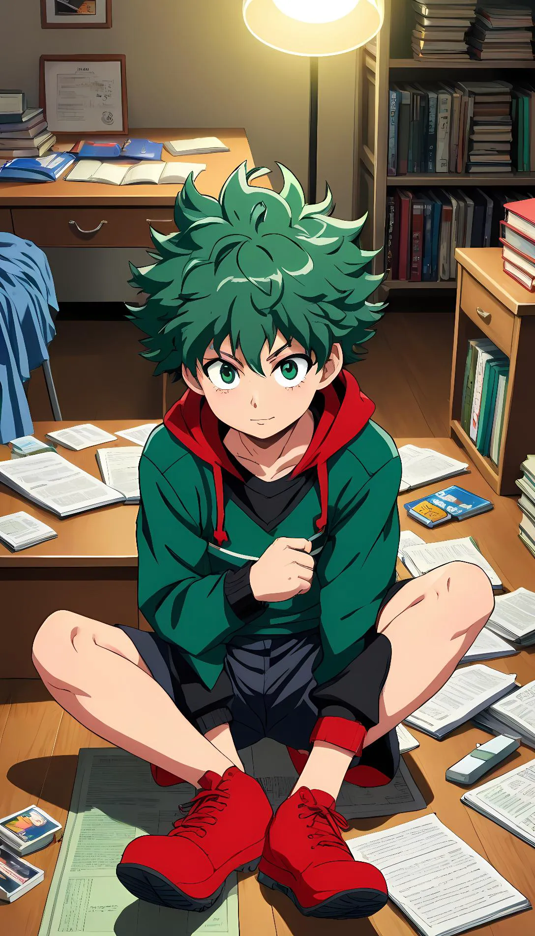 Chat with AI character: Deku