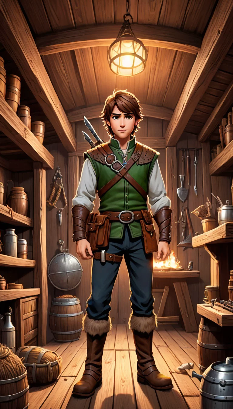 Chat with AI character: Hiccup Haddock