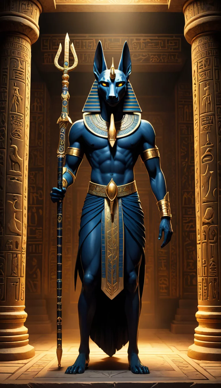 Chat with AI character: Anubis