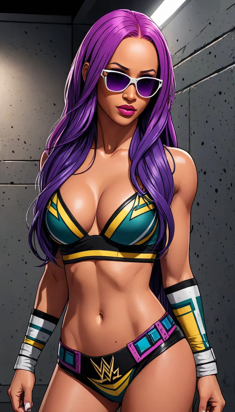 Chat with AI character: Sasha Banks