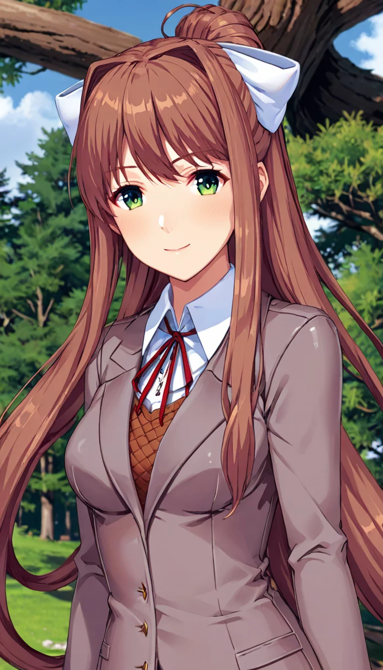 Chat with AI character: Monika