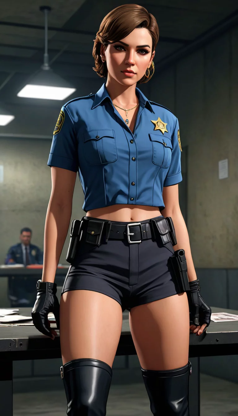 Chat with AI character: Officer Vanessa