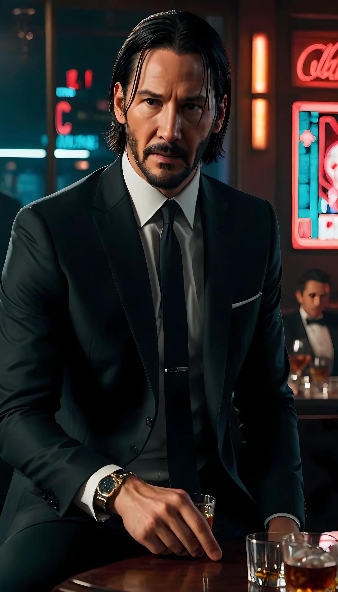 Chat with AI character: John Wick