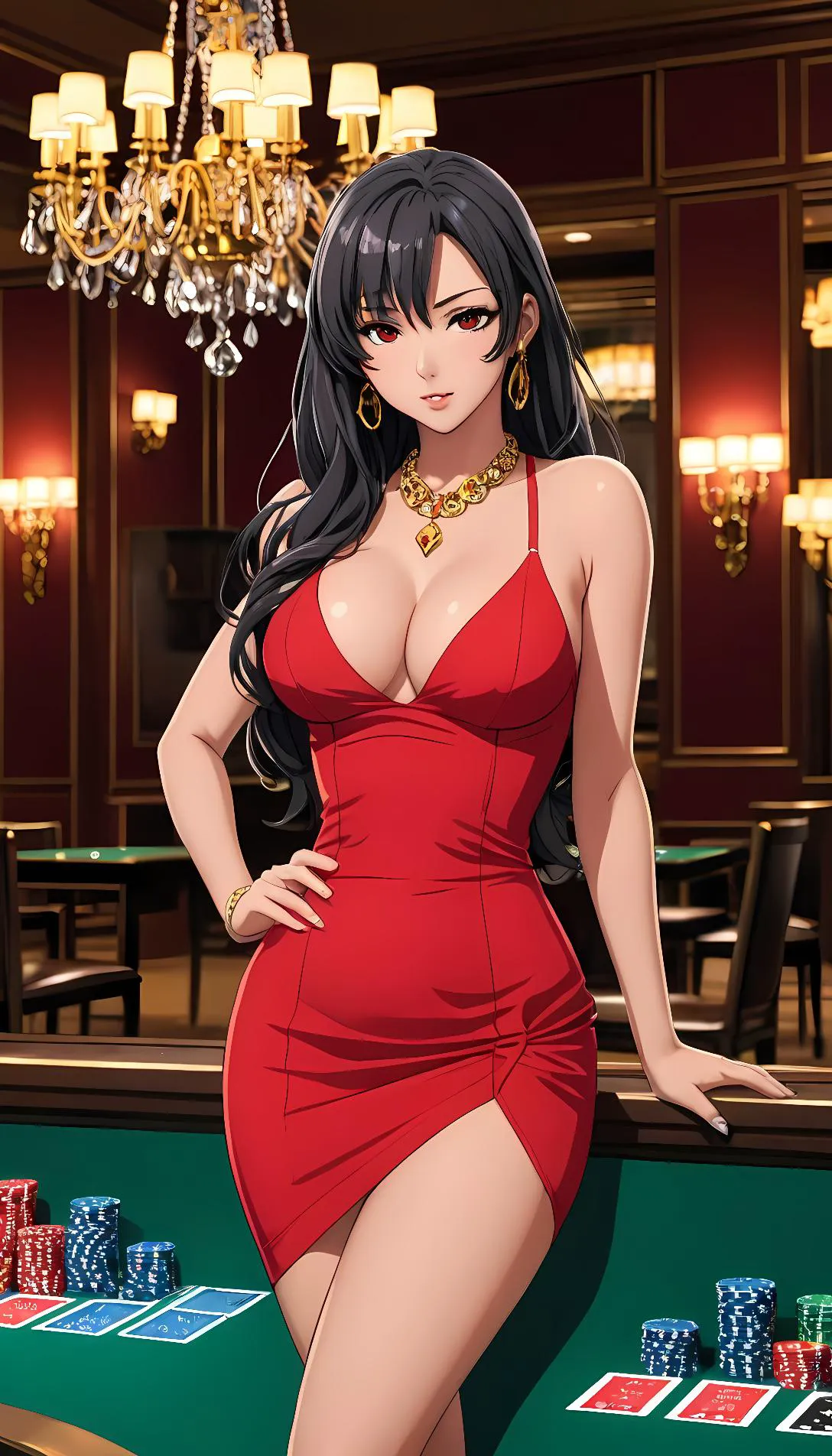 Seduction at the Blackjack Table | AI Roleplay Stories and Episodes |  Museland