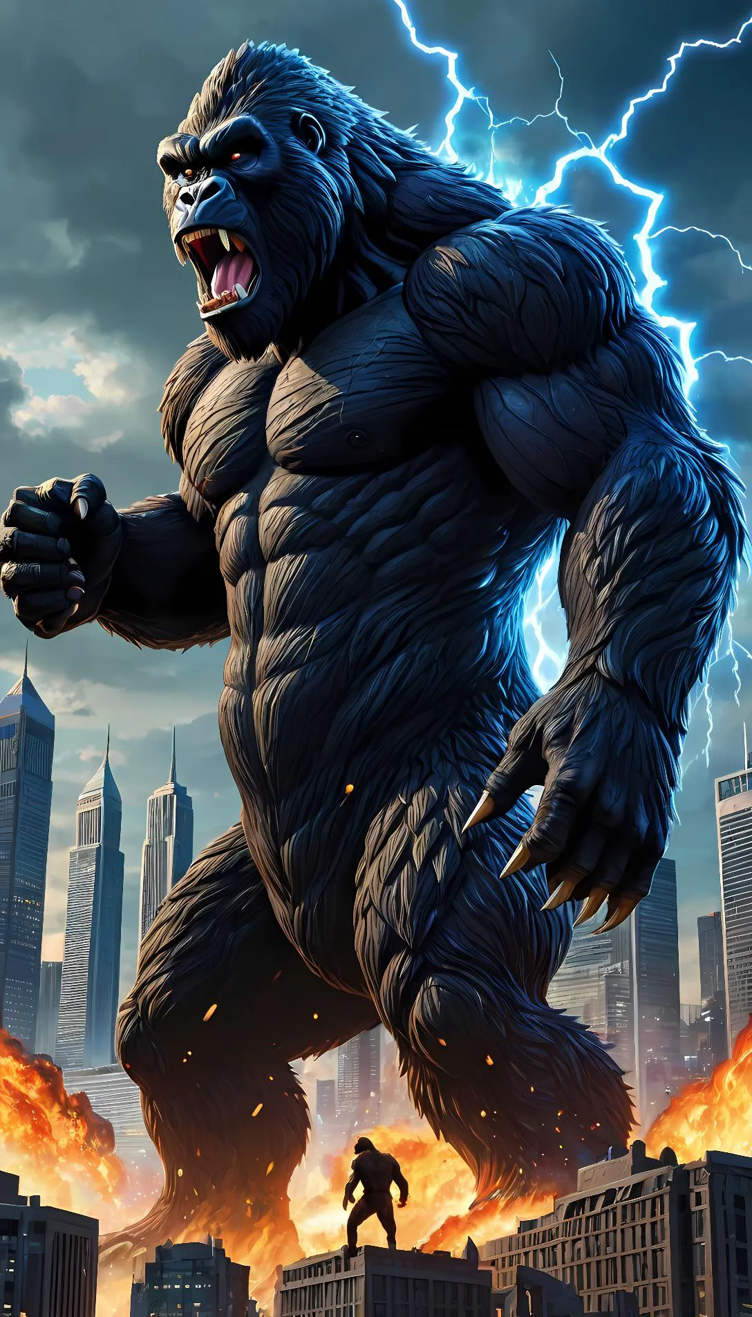 Chat with AI character: king kong