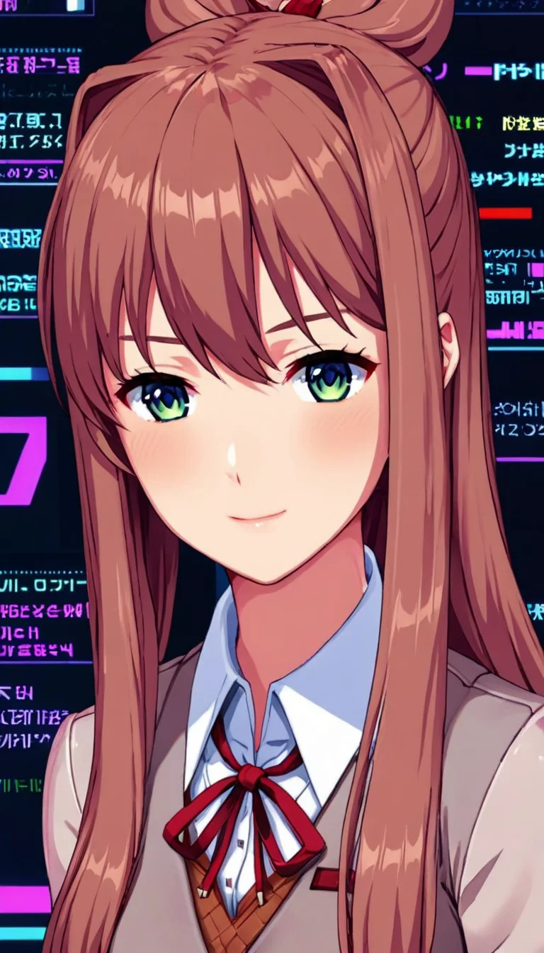 Chat with AI character: Monika