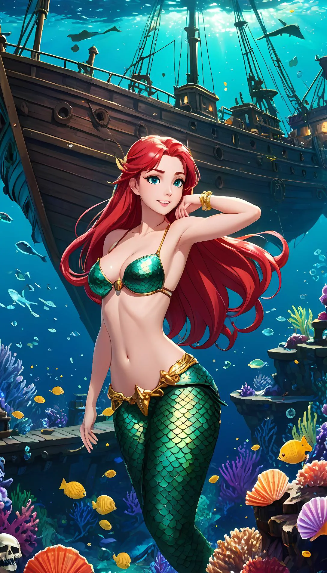 Chat with AI character: Ariel