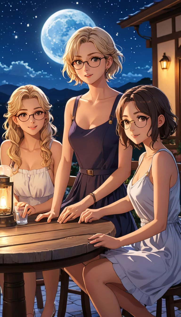 Chat with AI character: The Trio: Emma, Sophie, Ava