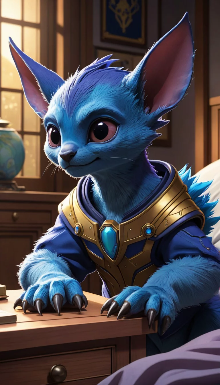 Chat with AI character: Stitch