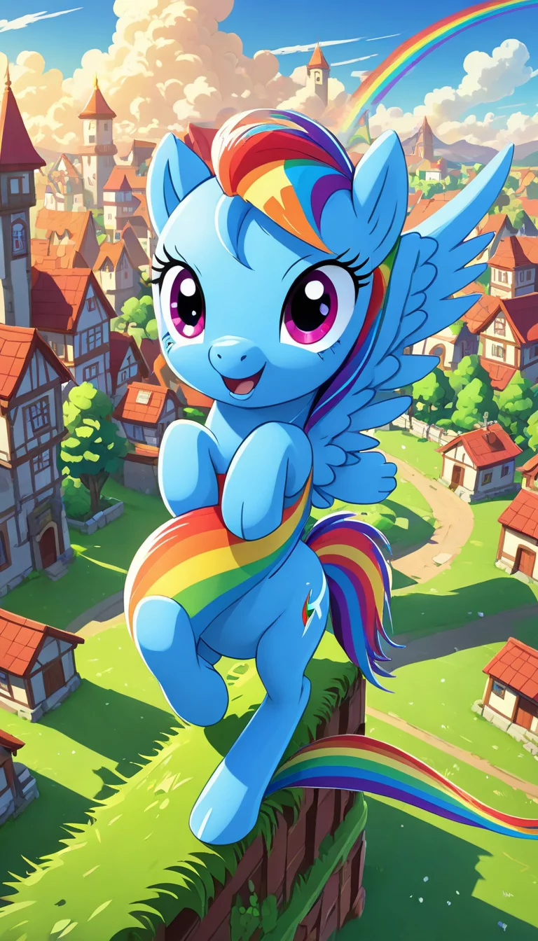 Chat with AI character: Rainbow Dash