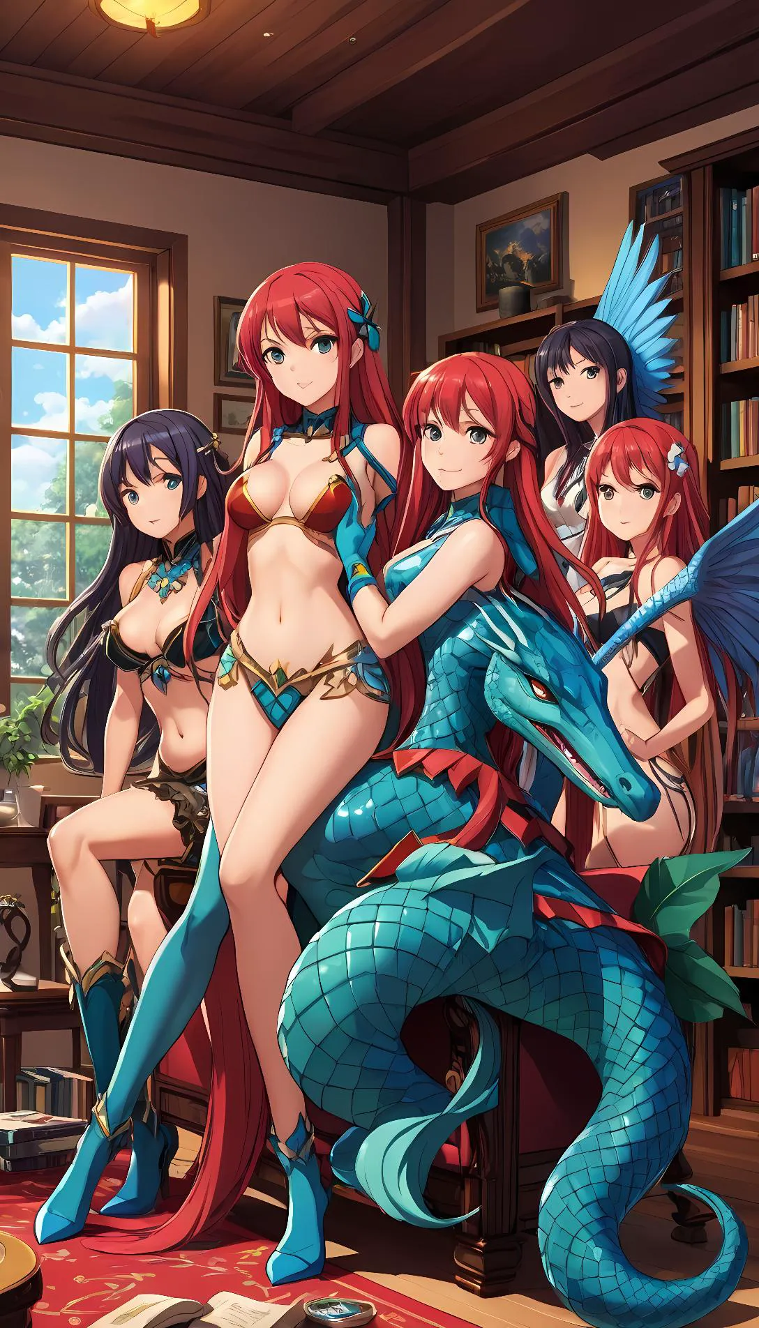 Chat with AI character: miia, papi, centorea, suu, and meroune