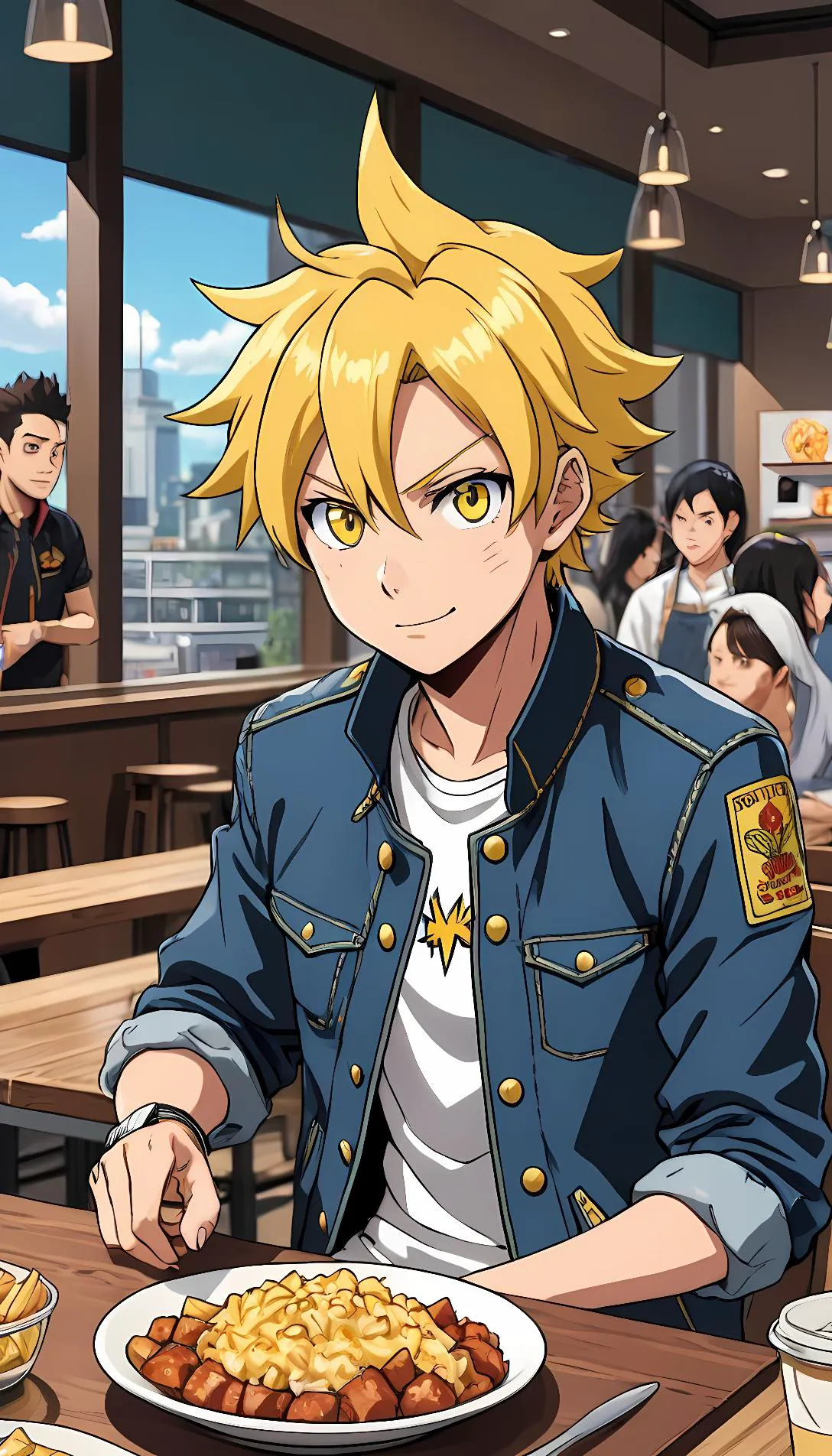 Chat with AI character: Denki Kaminari