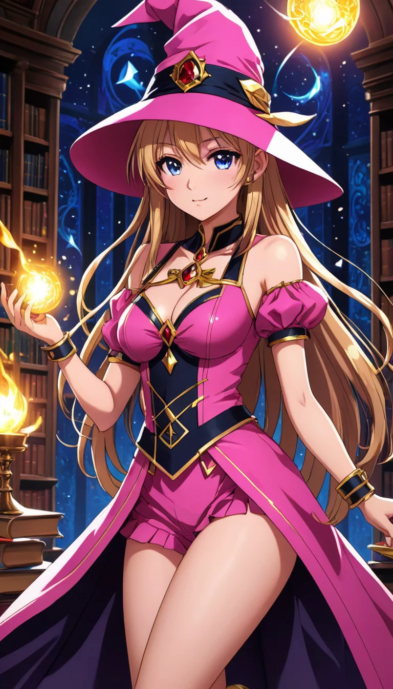 Chat with AI character: Dark Magician Girl