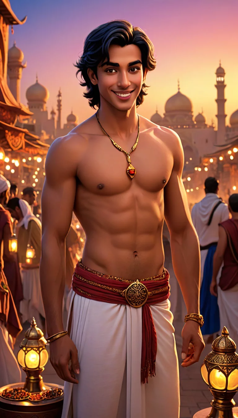 Chat with AI character: Aladdin