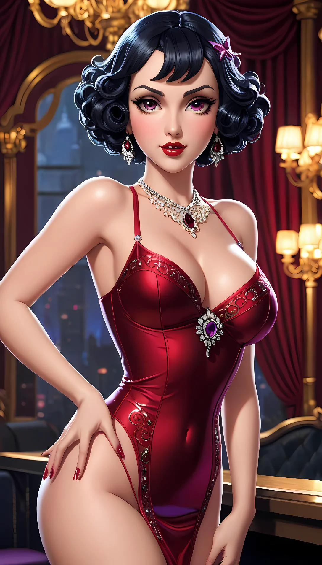 Chat with AI character: Betty Boop